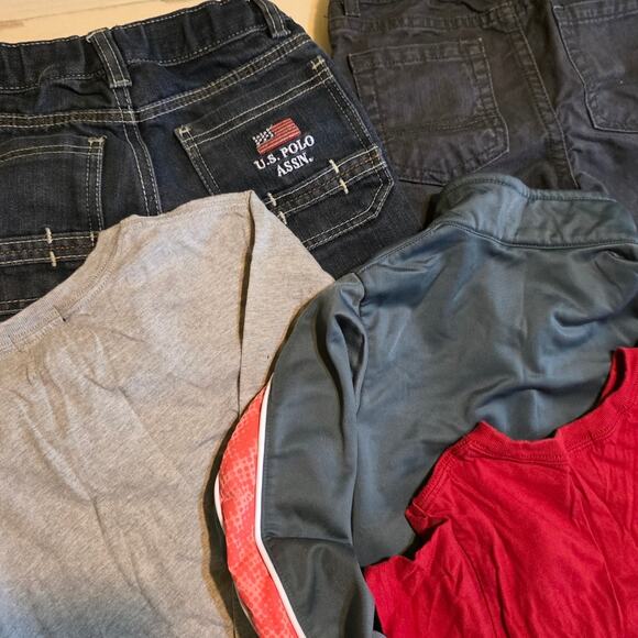 Boys size 6 bundle Nike jacket 2 polo shirts 2 pair jeans excellent condition - Picture 16 of 16